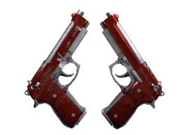 Dual Berettas | Hemoglobin (Field-Tested)